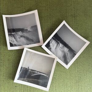 1968 Trip to The Niagara Falls Vintage Black and White Art photographs